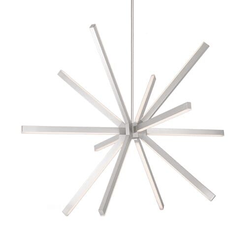 Kuzco Sirius LED Contemporary Chandelier in Nickel