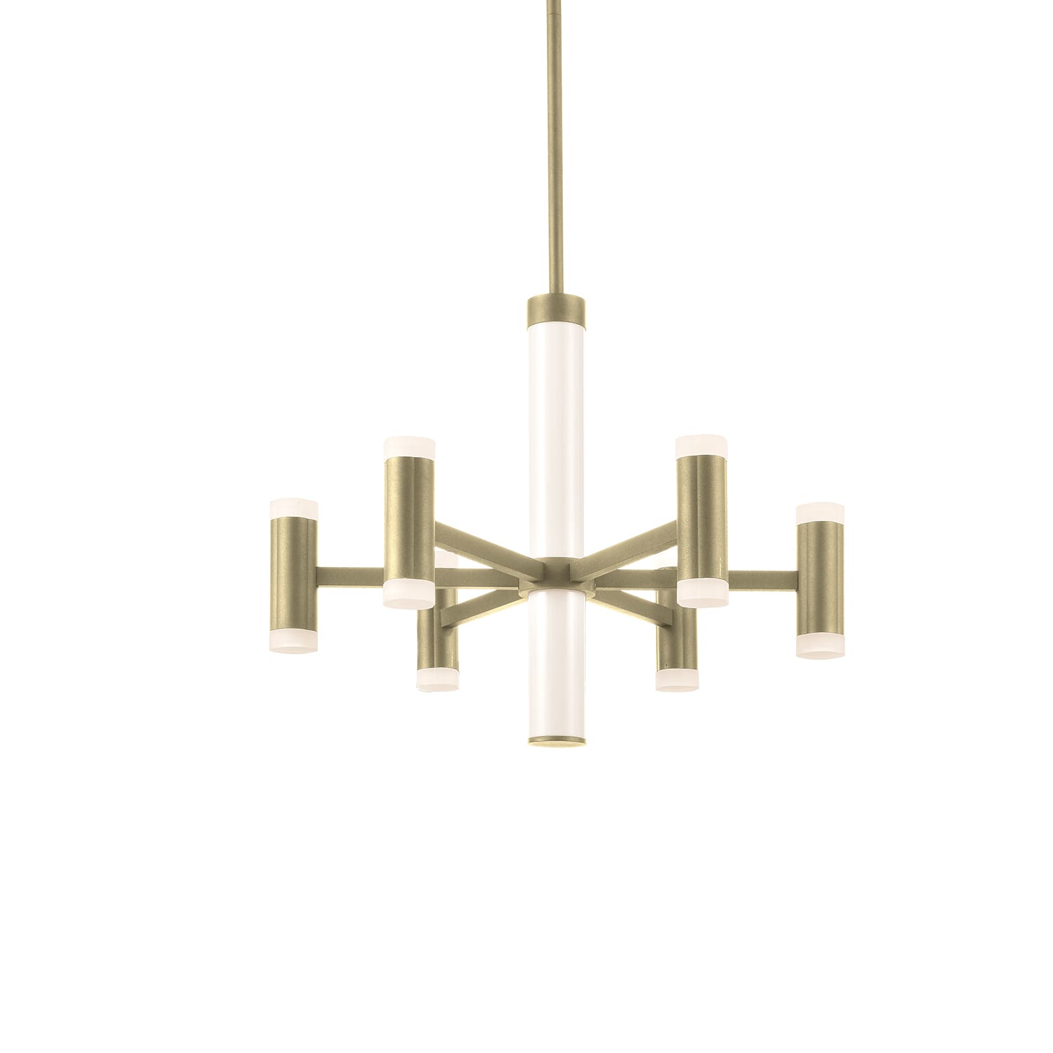 Kuzco Brazen LED Contemporary Chandelier in Brass