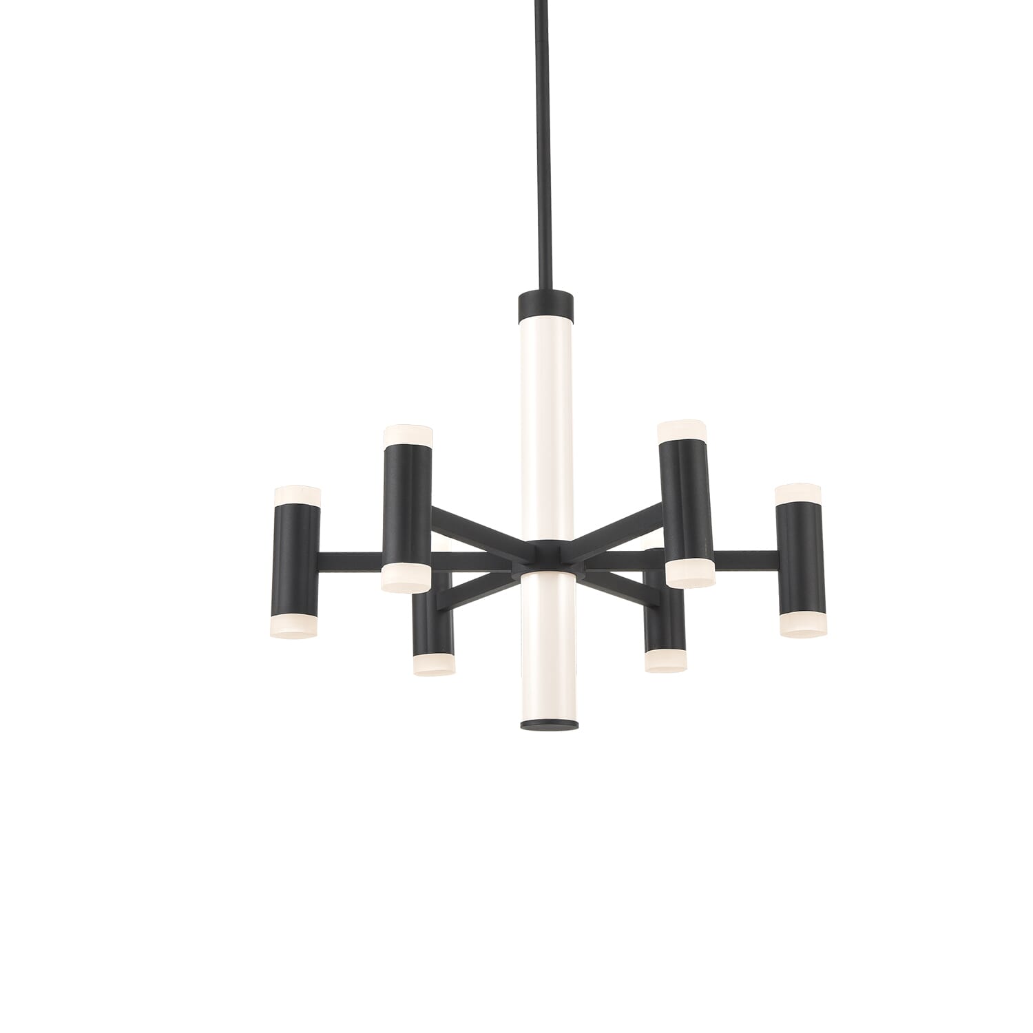 Kuzco Brazen LED Contemporary Chandelier in Black