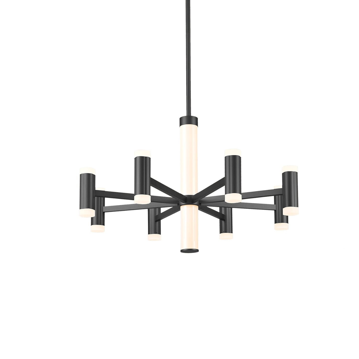 Kuzco Brazen LED Contemporary Chandelier in Black