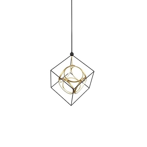 Kuzco Monza LED Contemporary Chandelier in Brass