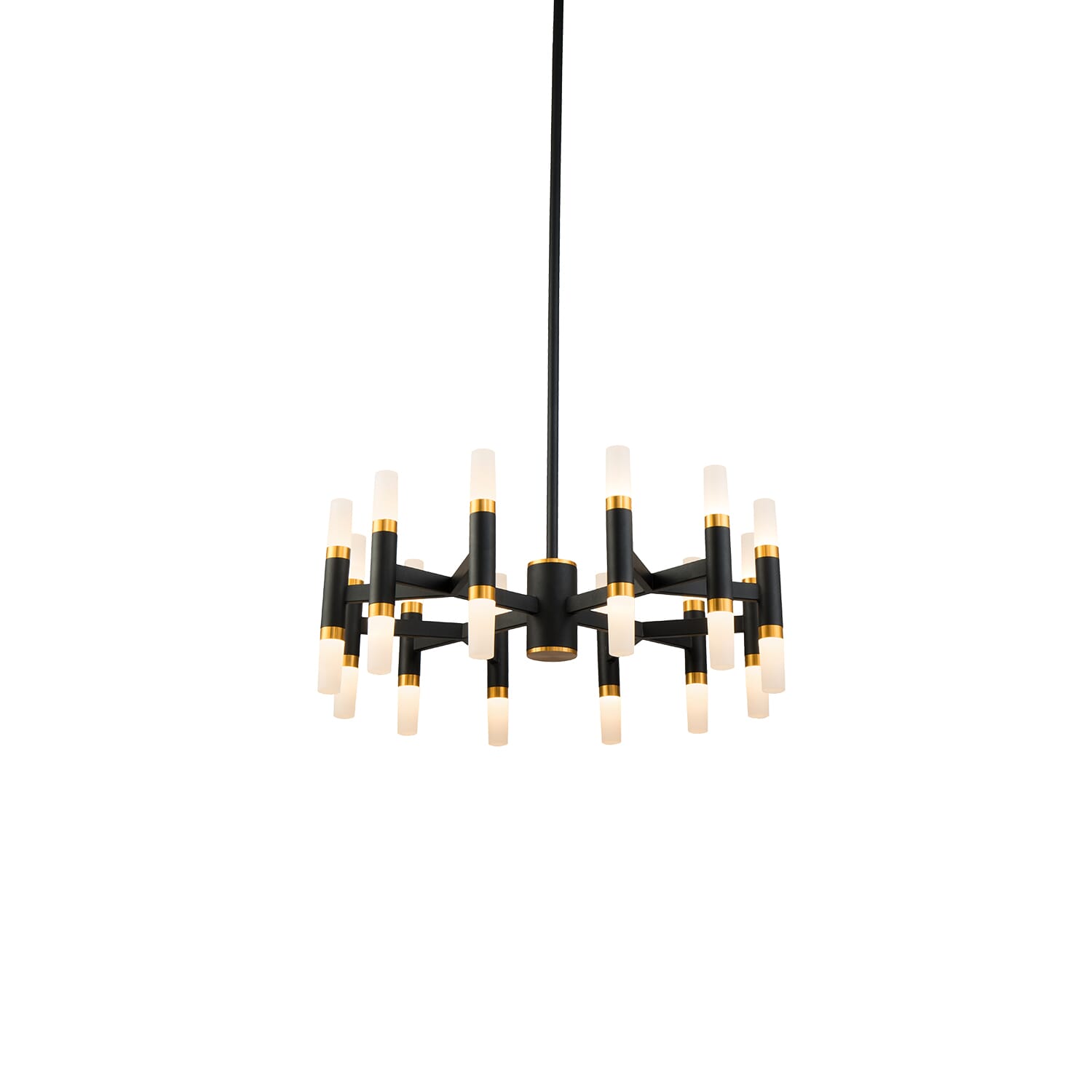 Kuzco Draven LED Contemporary Chandelier in Black