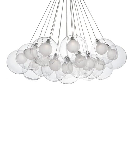 Kuzco Bolla LED Contemporary Chandelier in Chrome