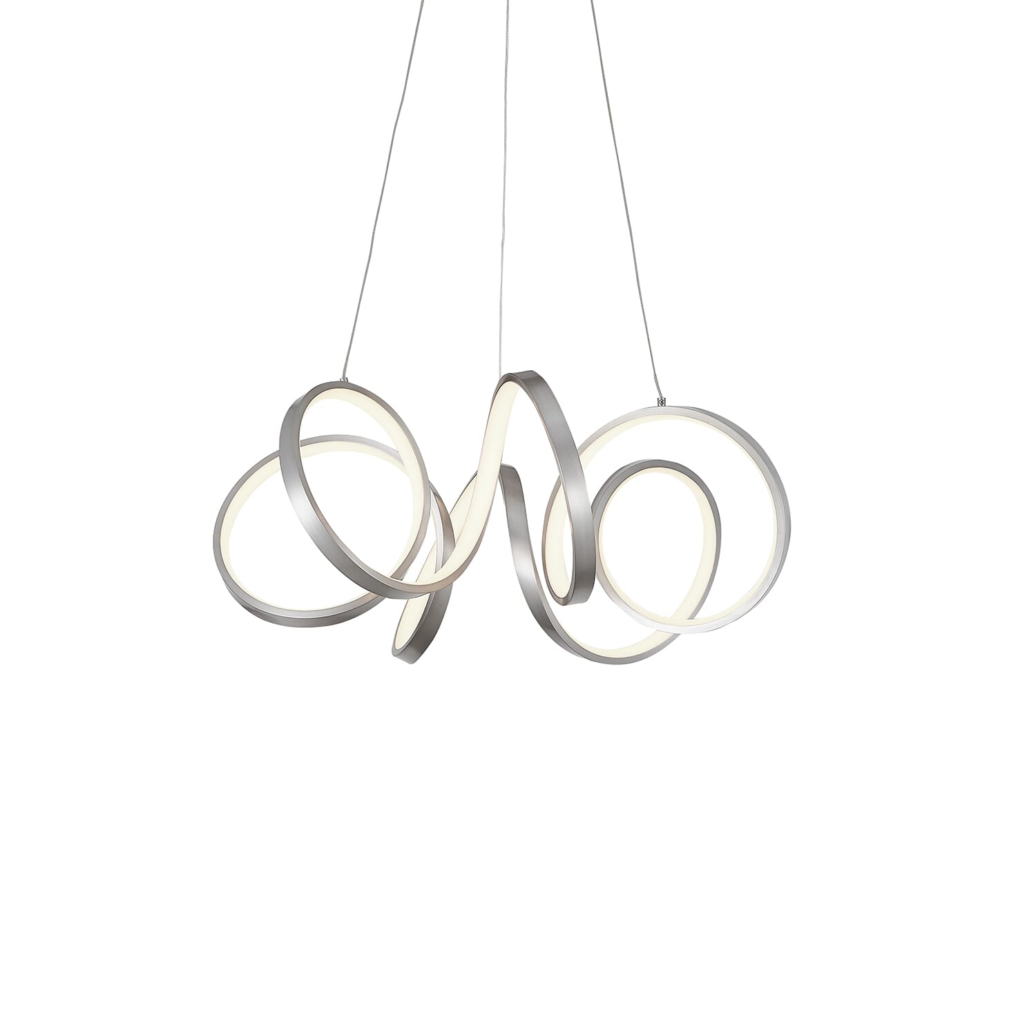 Kuzco Synergy LED Contemporary Chandelier in Brass