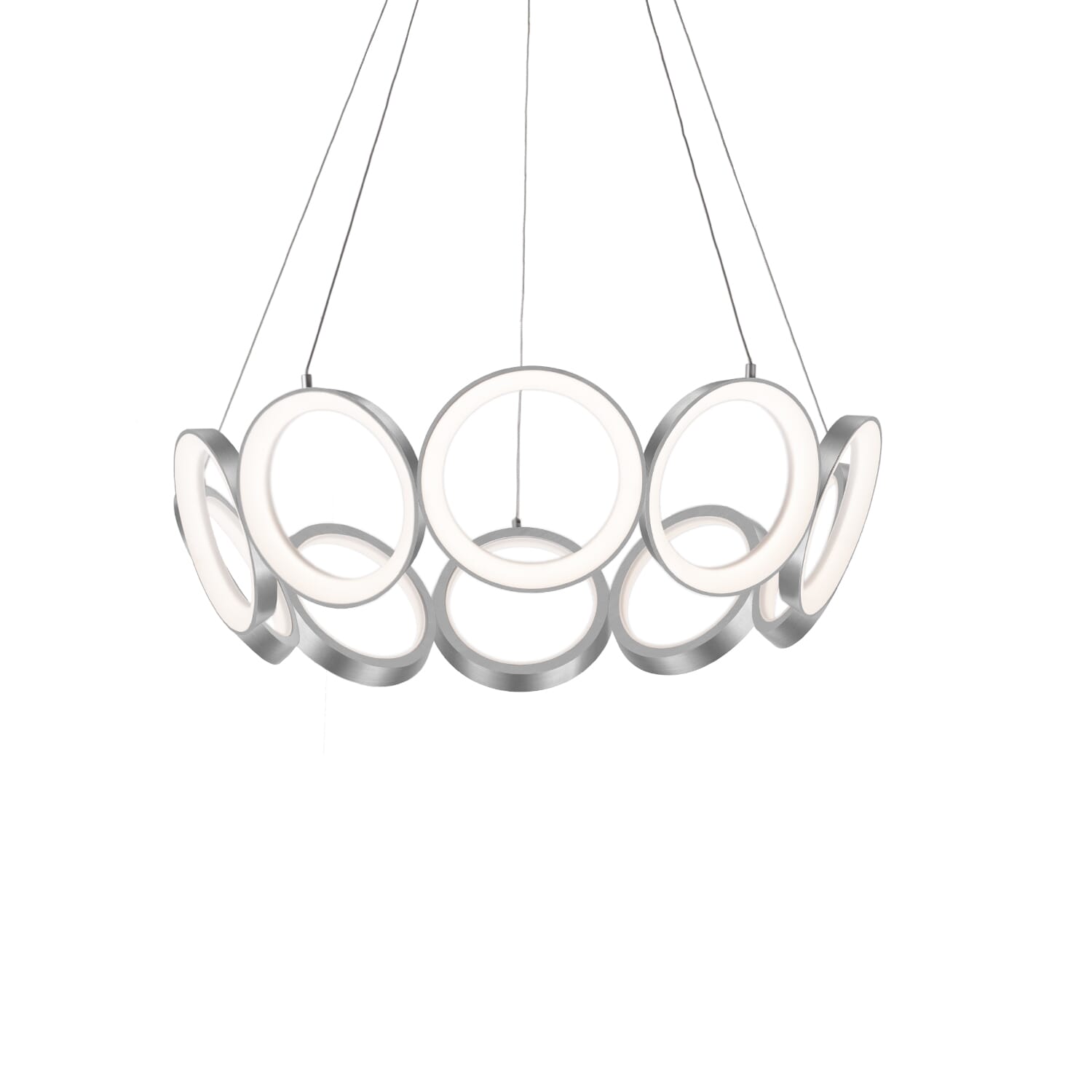 Kuzco Oros LED Contemporary Chandelier in Brass