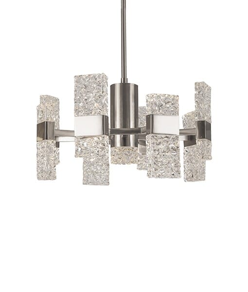 Kuzco Oslo LED Contemporary Chandelier in Platinum