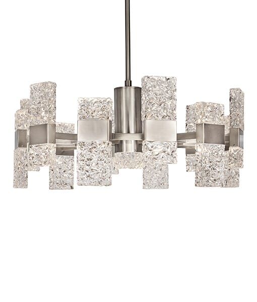 Kuzco Oslo LED Contemporary Chandelier in Platinum