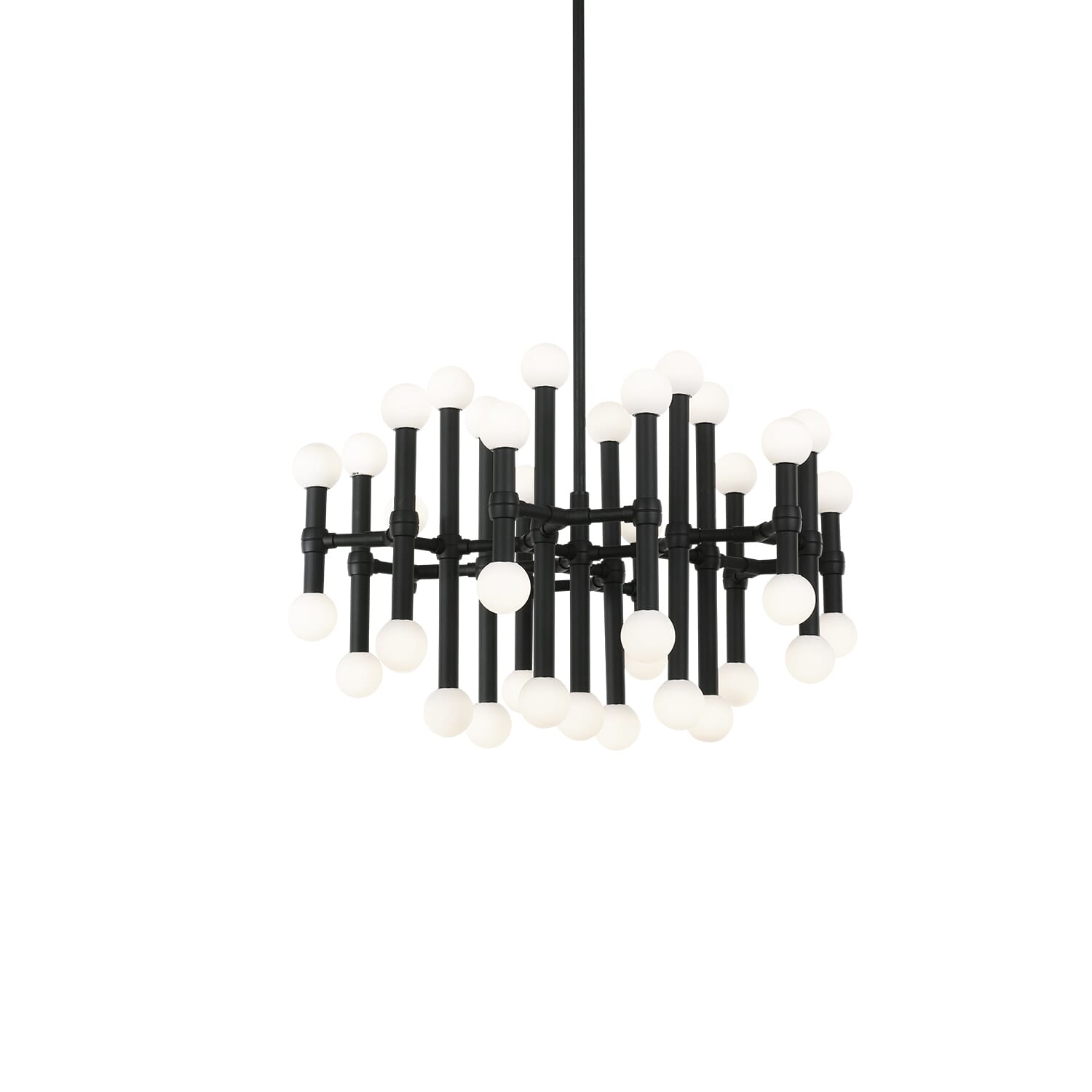 Kuzco Rivoli LED Contemporary Chandelier in Black