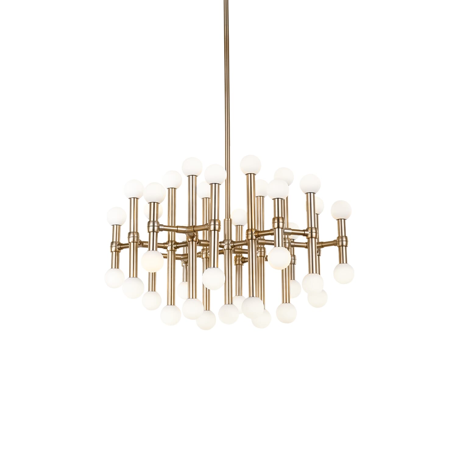 Kuzco Rivoli LED Contemporary Chandelier in Brass