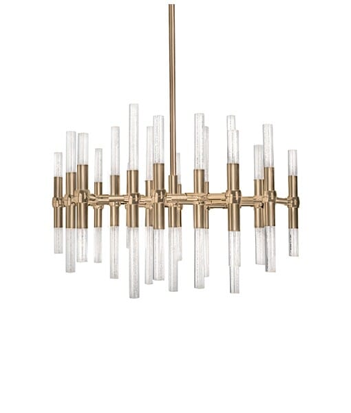 Kuzco Turin LED Contemporary Chandelier in Brass