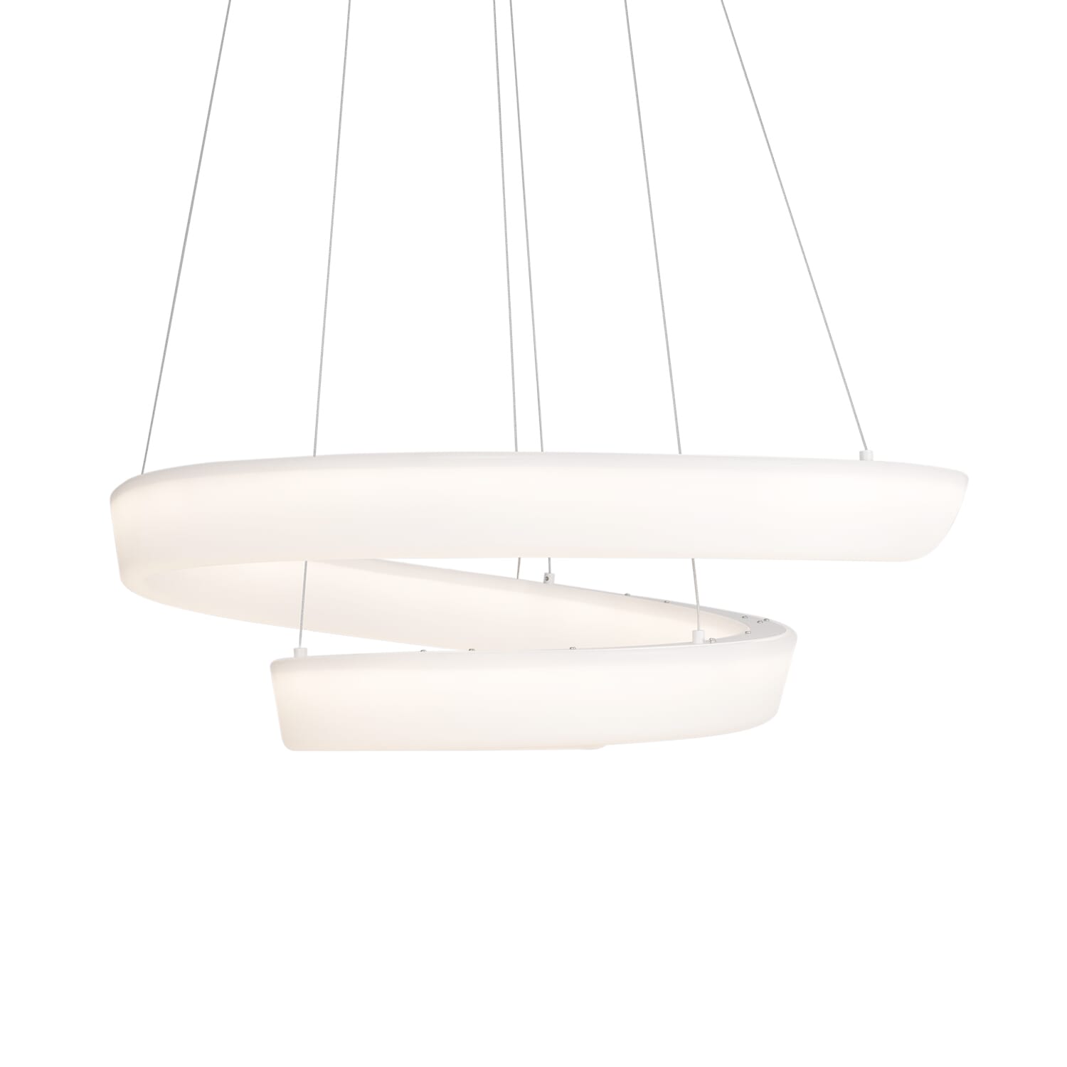 Kuzco Fleur LED Contemporary Chandelier in White