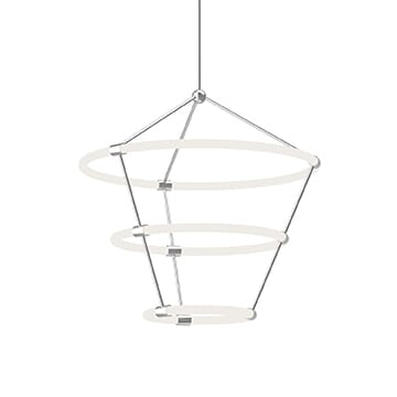 Kuzco Santino LED Contemporary Chandelier in Chrome