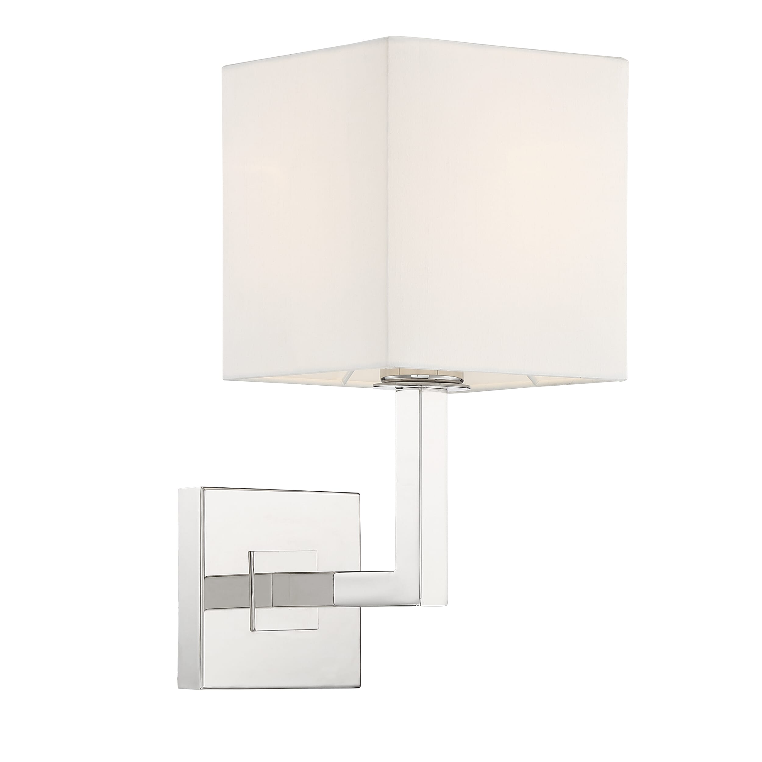 Crystorama Chatham 14" Wall Sconce in Polished Nickel