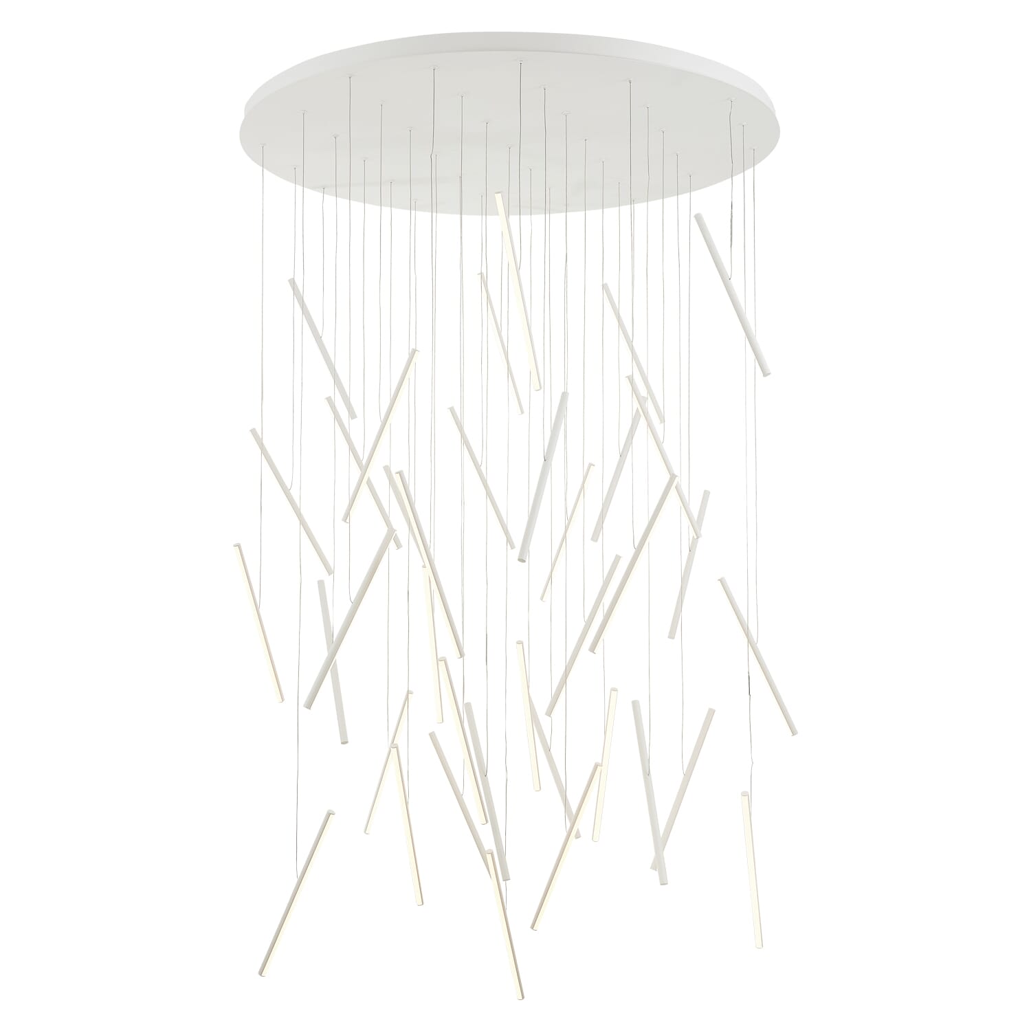 Kuzco Chute LED Pendant Light in White