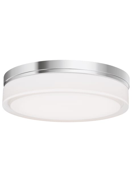 Tech Cirque 2700K LED 11" Ceiling Light in Chrome