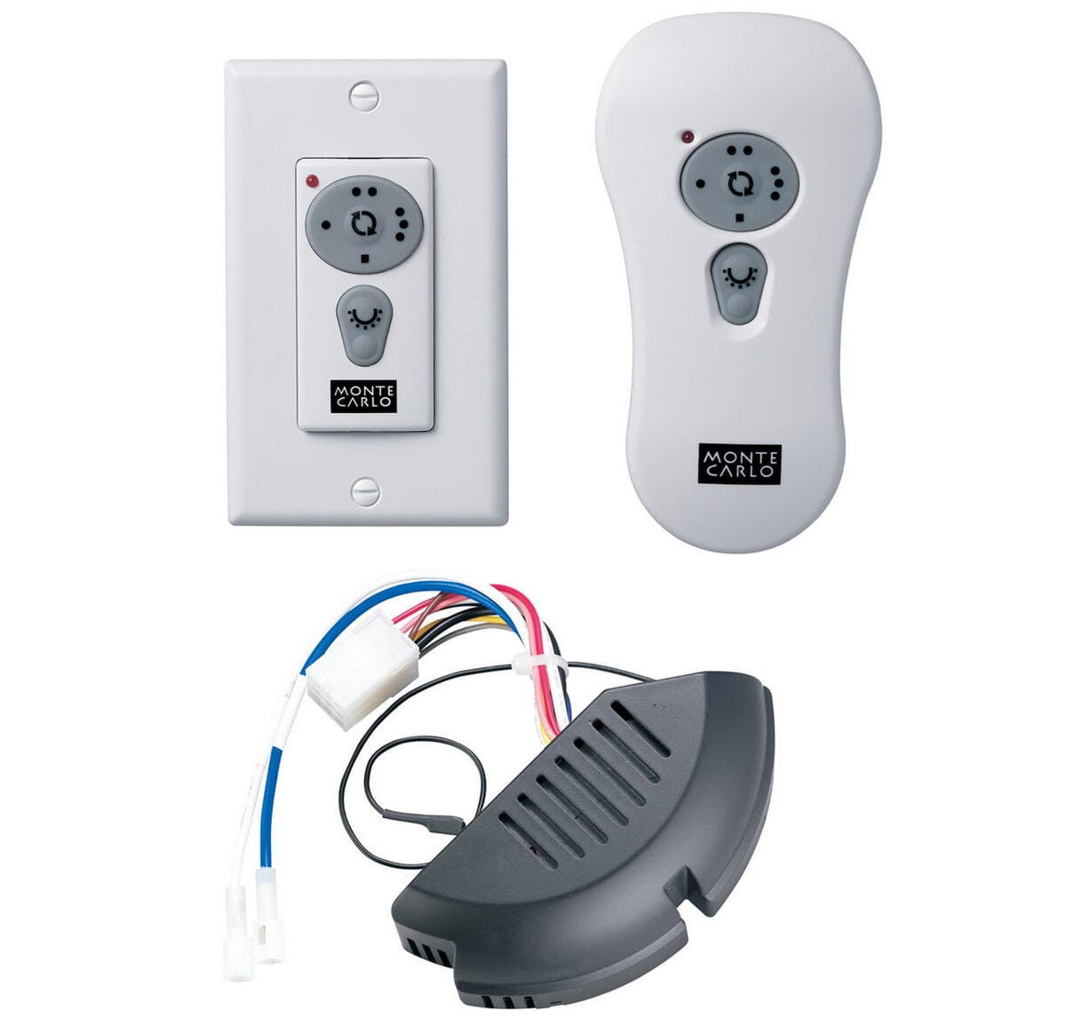 Monte Carlo Receiver & Convertible Transmitter w/Reverse & Downlight Control