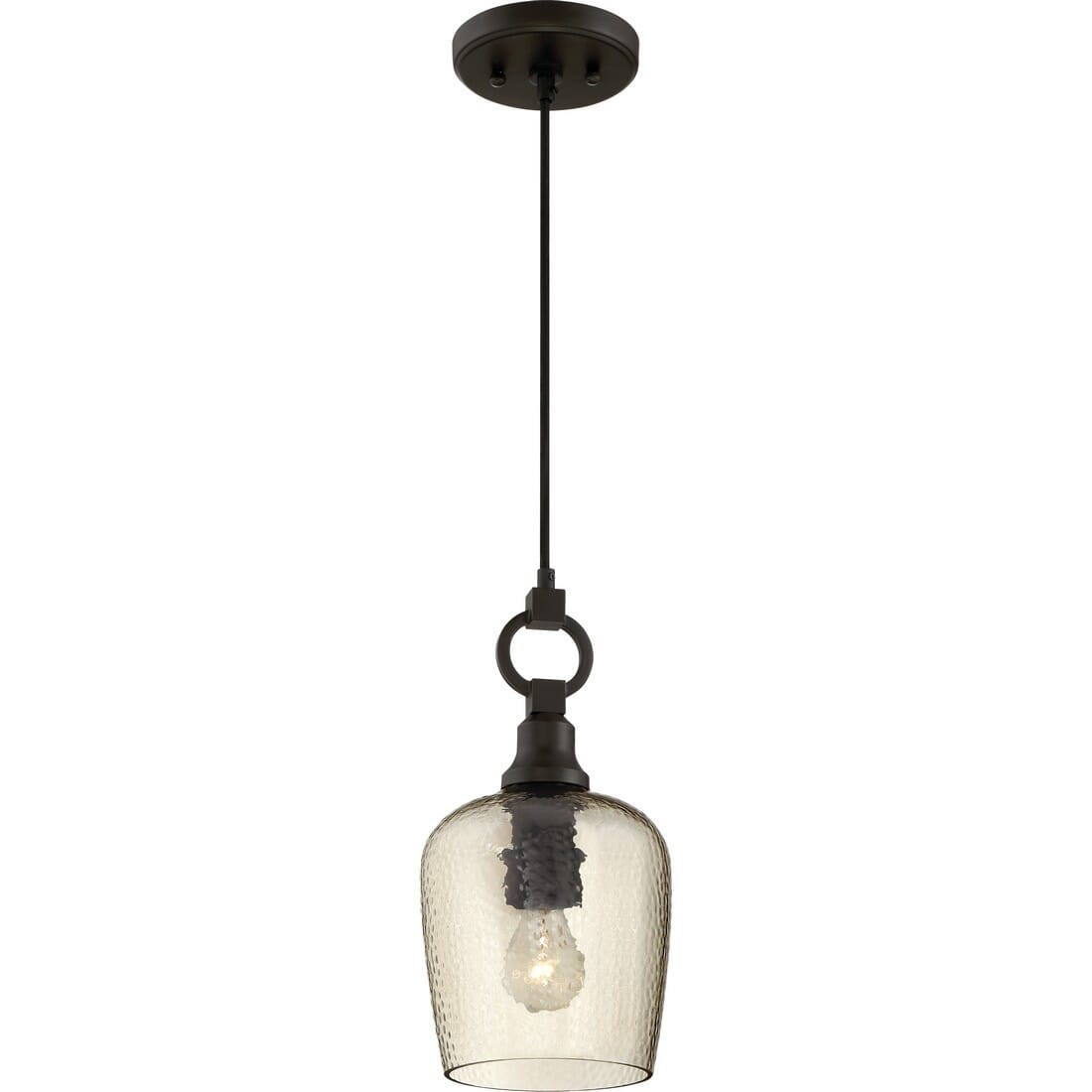 Quoizel Kendrick 7" Pendant Light in Western Bronze