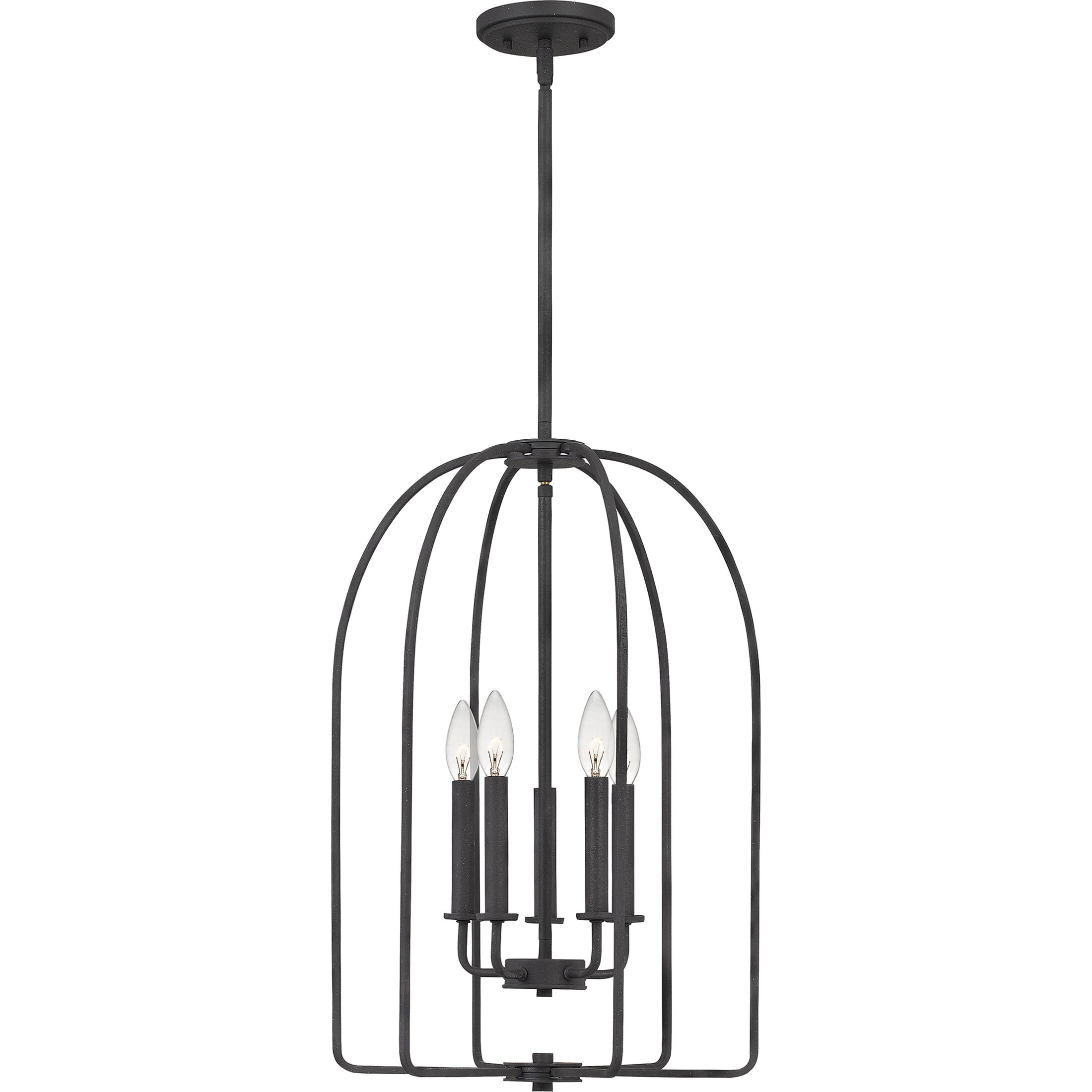 Quoizel Cornell 5-Light 16" Pendant Light in Marcado Black