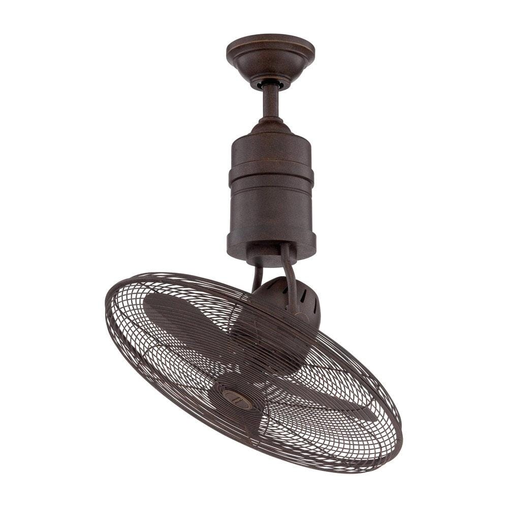 Craftmade 19" Bellows III Ceiling Fan in Aged Bronze Textured