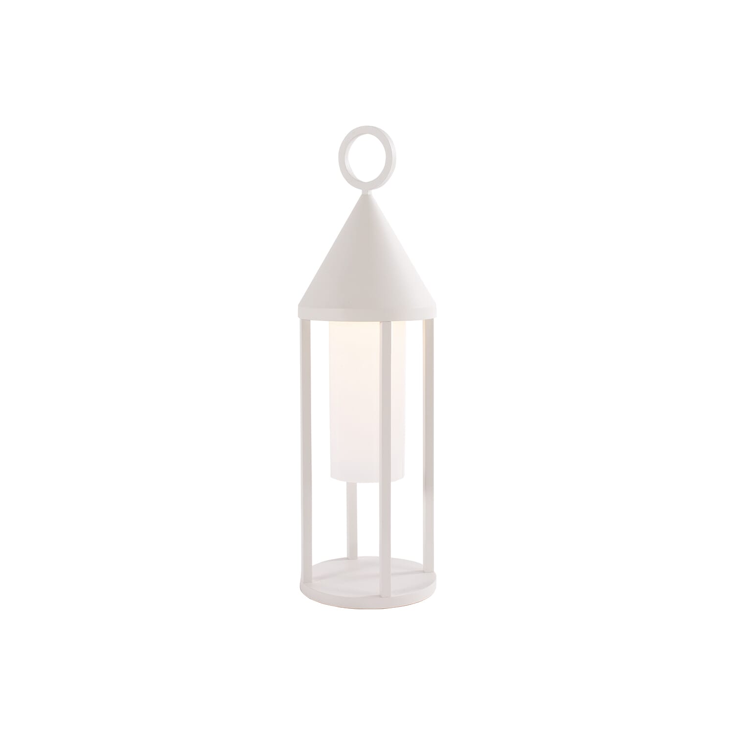 Kuzco Delta LED Small Outdoor Lamp in White