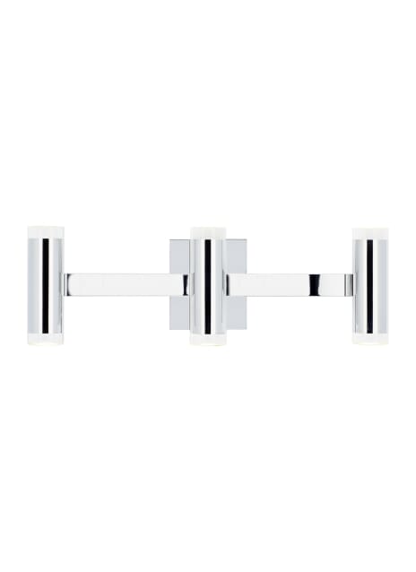 Tech Dobson 6-Light 3000K LED 20" Bathroom Vanity Light in Chrome