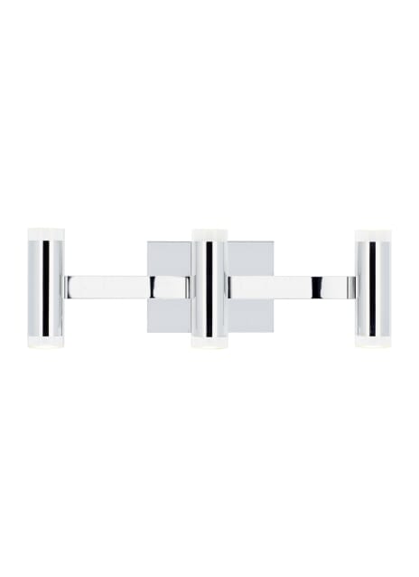 Tech Dobson 6-Light 3000K LED 20" Bathroom Vanity Light in Chrome