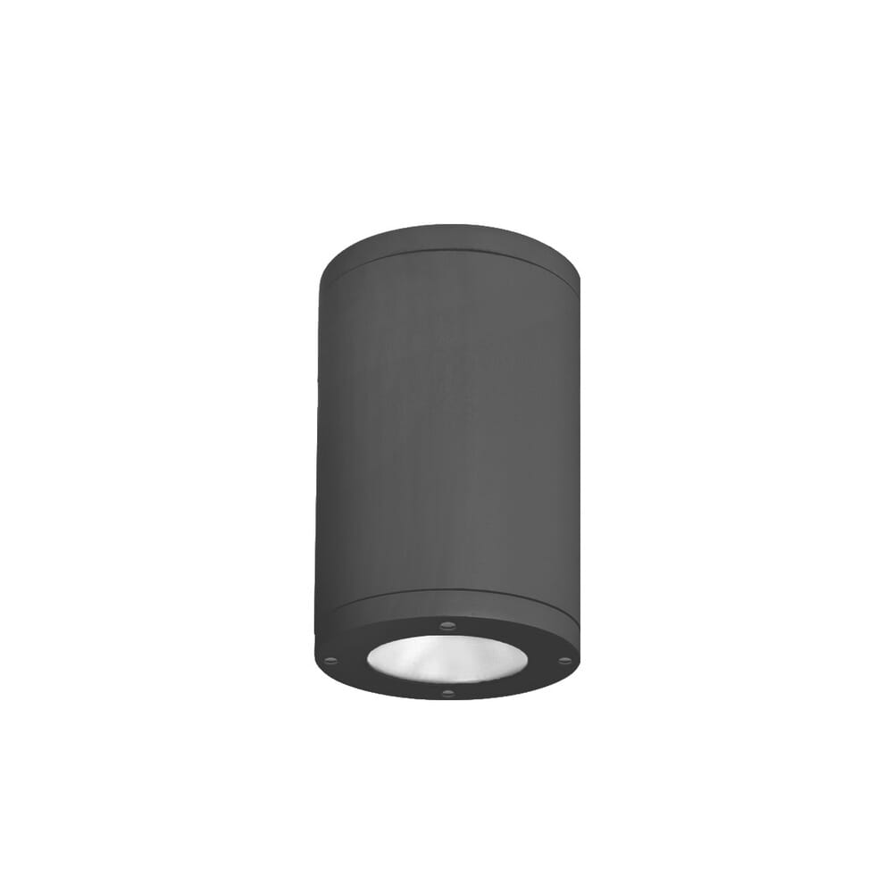 WAC Tube Architectural 5" LED Flush Ceiling Light in Black