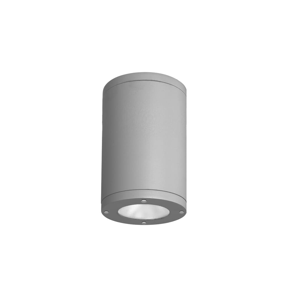 WAC Lighting Tube Architectural 1-Light 5" LED Flush Mount in Graphite