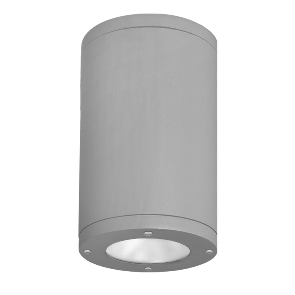 WAC Lighting Tube Architectural 1-Light 8" LED Flush Mount in Graphite