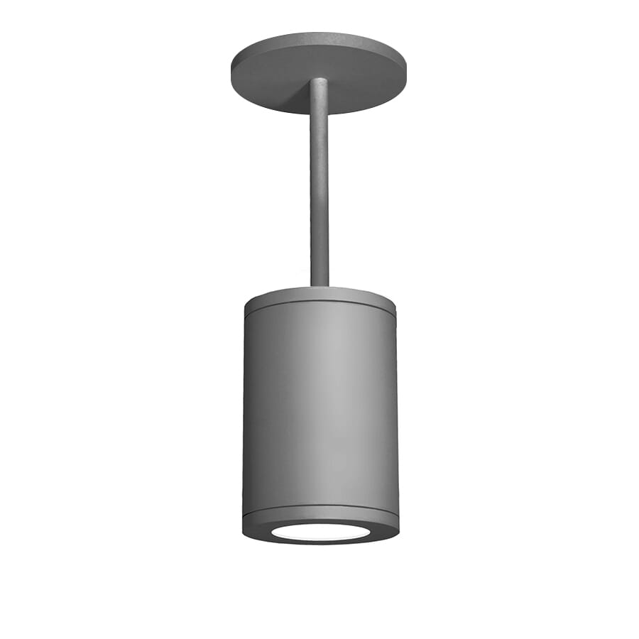 WAC Lighting Tube Architectural 1-Light 6" LED Pendant in Graphite