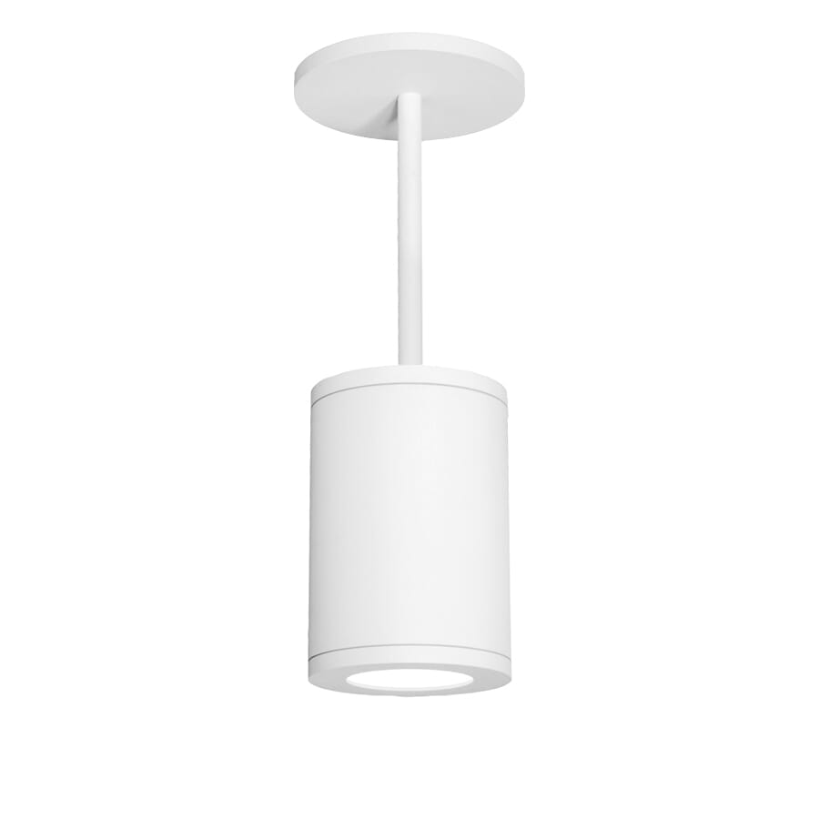 WAC Lighting Tube Architectural 1-Light 6" LED Pendant in White