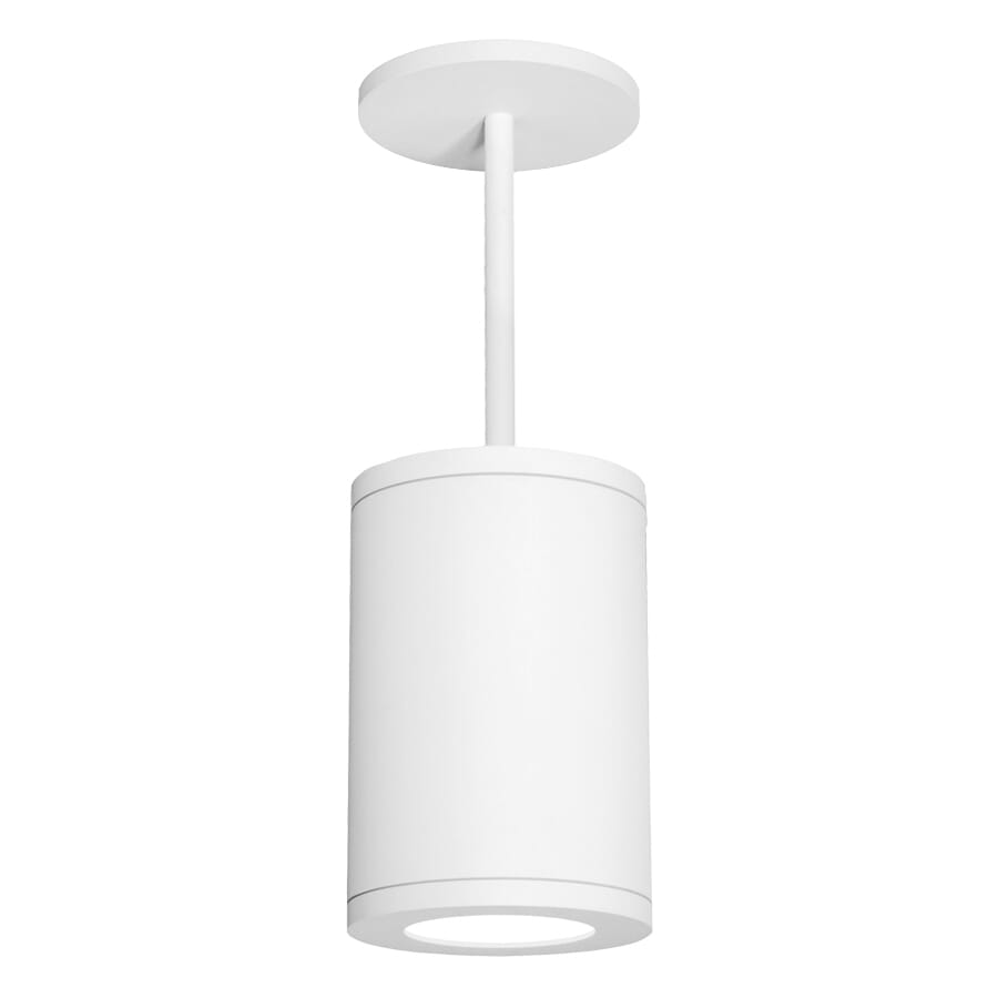 WAC Lighting Tube Architectural 1-Light 8" LED Pendant in White