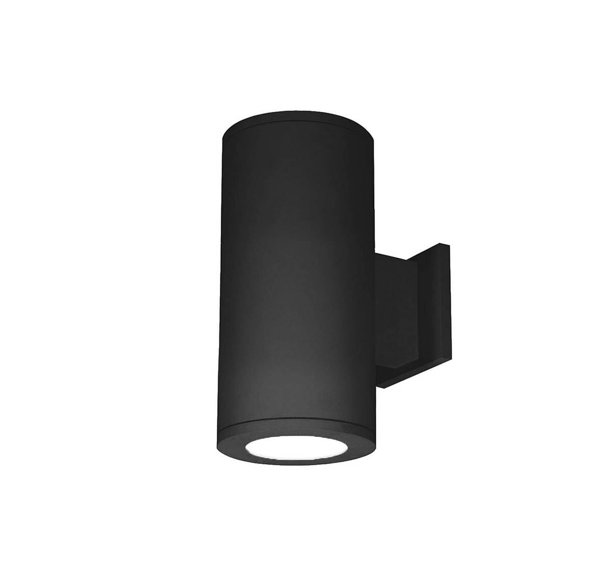 WAC Lighting Tube 5" LED 2 Sided Wall Light Away & Toward Beam 3K in Black