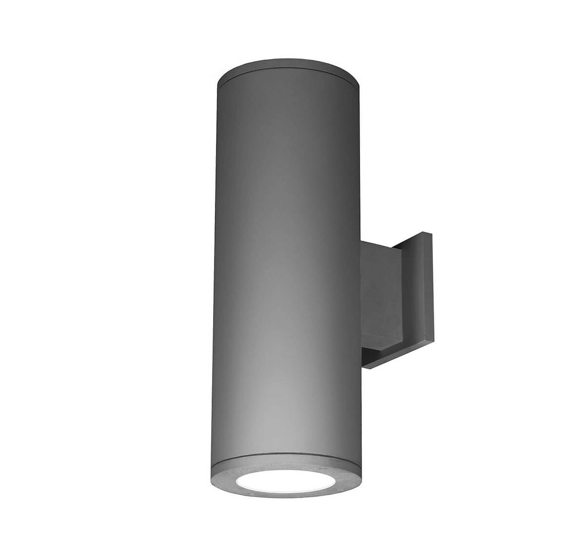 WAC Lighting Tube 6" LED 2 Sided Wall Light Away From Wall Beam 3K in Graphite