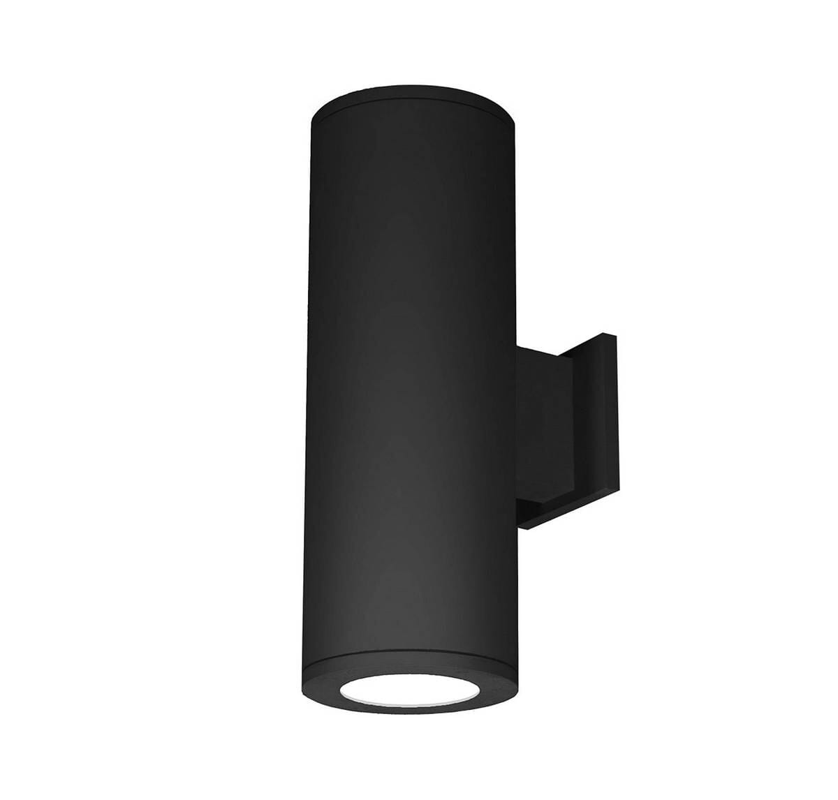 WAC Lighting Tube 6" LED 2 Sided Wall Light Away & Toward Beam 3K in Black