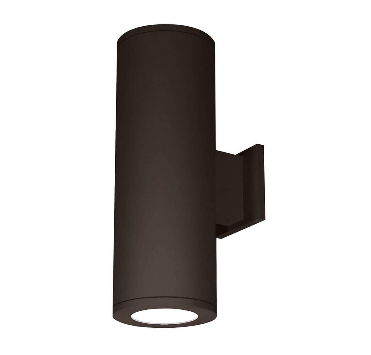 WAC Lighting Tube 8" LED 2 Sided Wall Light Away From Wall Beam 2700K in Bronze