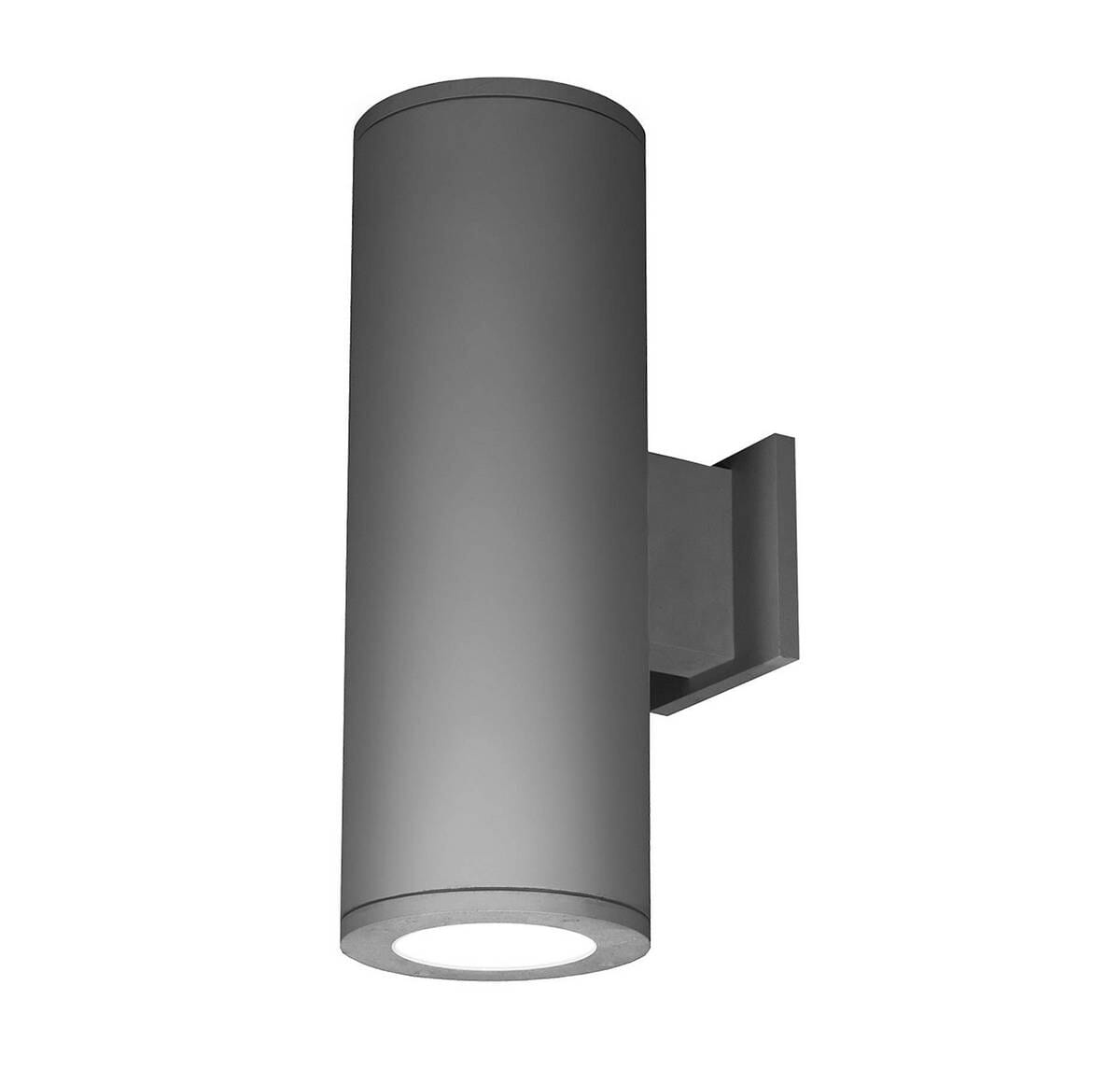 WAC Lighting Tube 8" LED 2 Side Wall Light Away From Wall Beam 2700K in Graphite