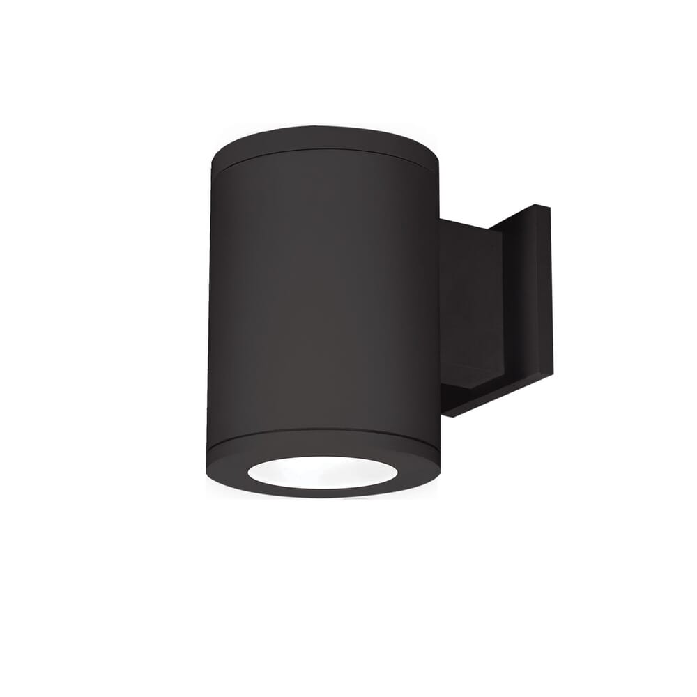 WAC Lighting Tube Architectural 1-Light 5" LED Wall Light in Black