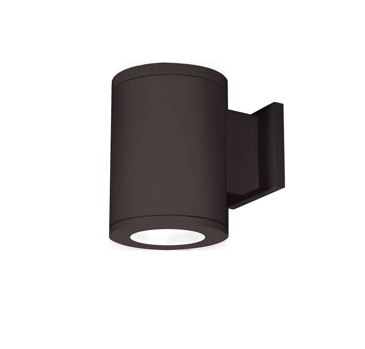 WAC Lighting Tube 5" LED Wall Light Away from Wall Beam 2700K in Bronze