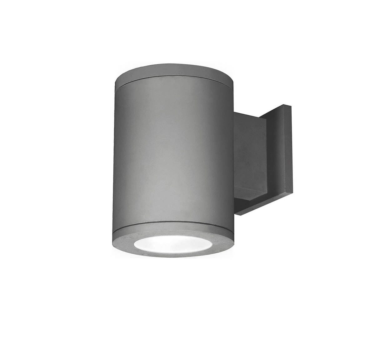 WAC Lighting Tube 5" LED Wall Light Away from Wall Beam 2700K in Graphite