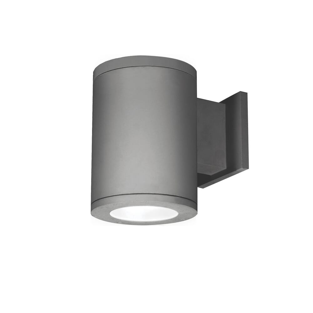 WAC Lighting Tube Architectural 1-Light 5" LED Wall Light in Graphite