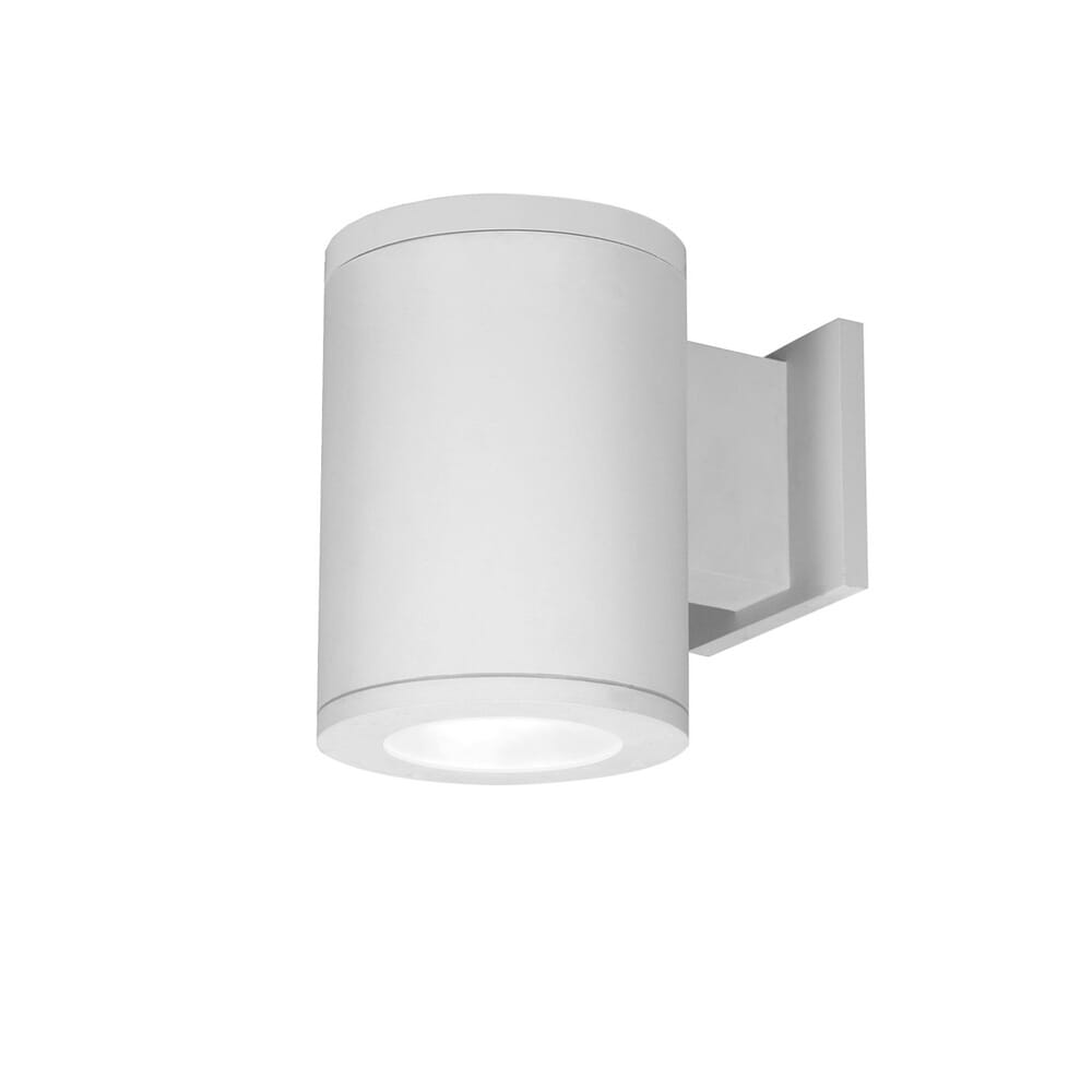 WAC Lighting Tube Architectural 1-Light 5" LED Wall Light in White