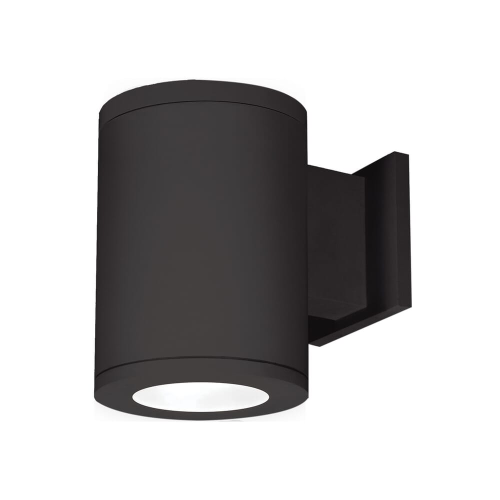 WAC Lighting Tube Architectural 1-Light 6" LED Wall Light in Black