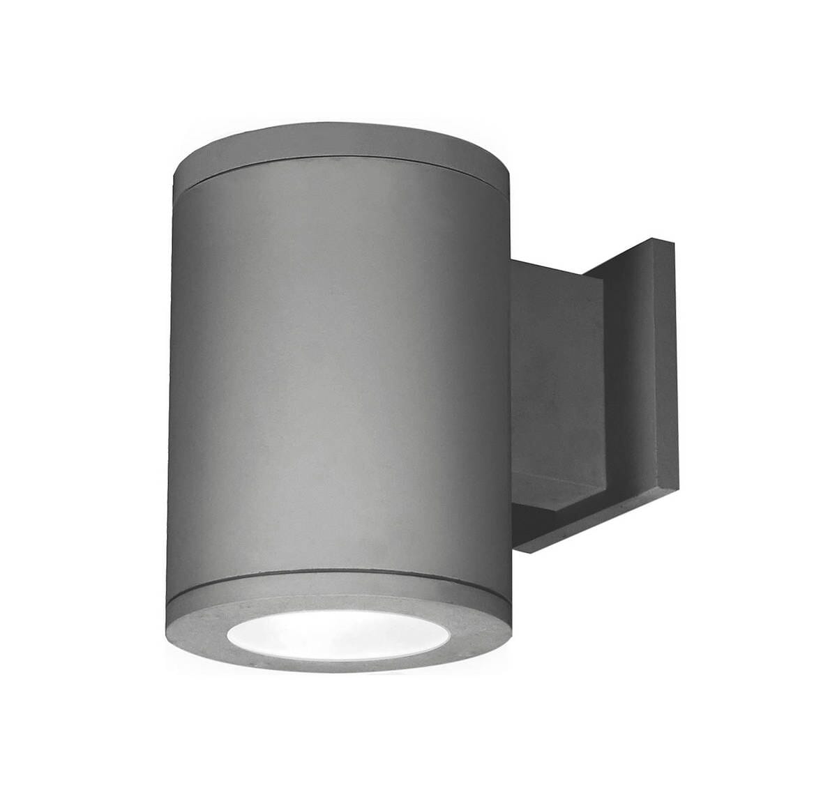 WAC Lighting Tube 6" LED Wall Light Toward Wall Beam 2700K in Graphite