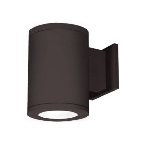 WAC Lighting Tube 6" LED Wall Light Up & Down Beam 2700K in Bronze