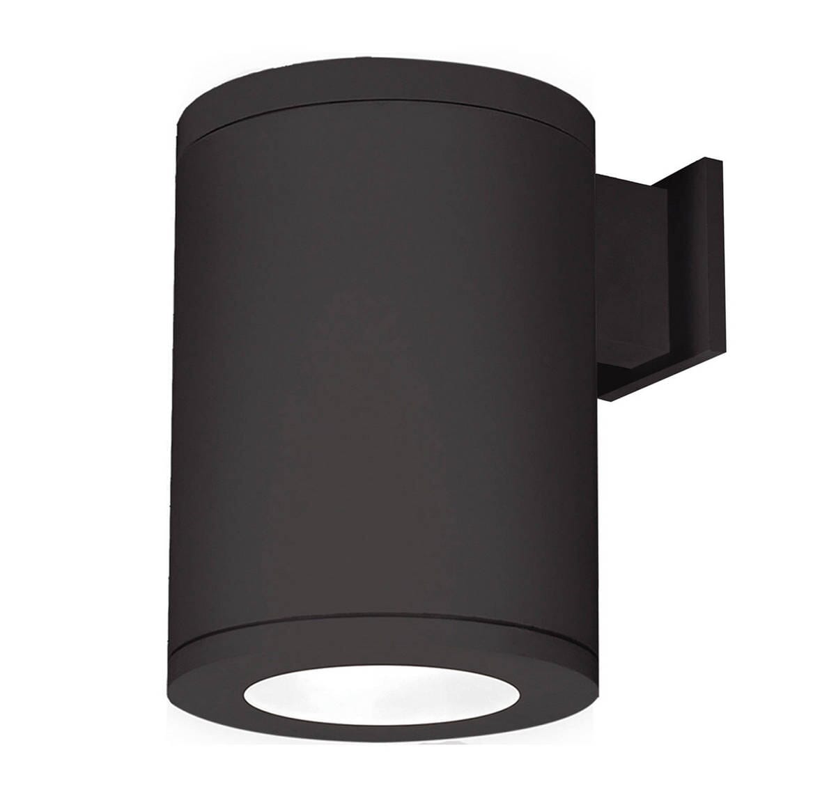 WAC Lighting Tube 8" LED Wall Light Away from Wall Beam 2700K in Black