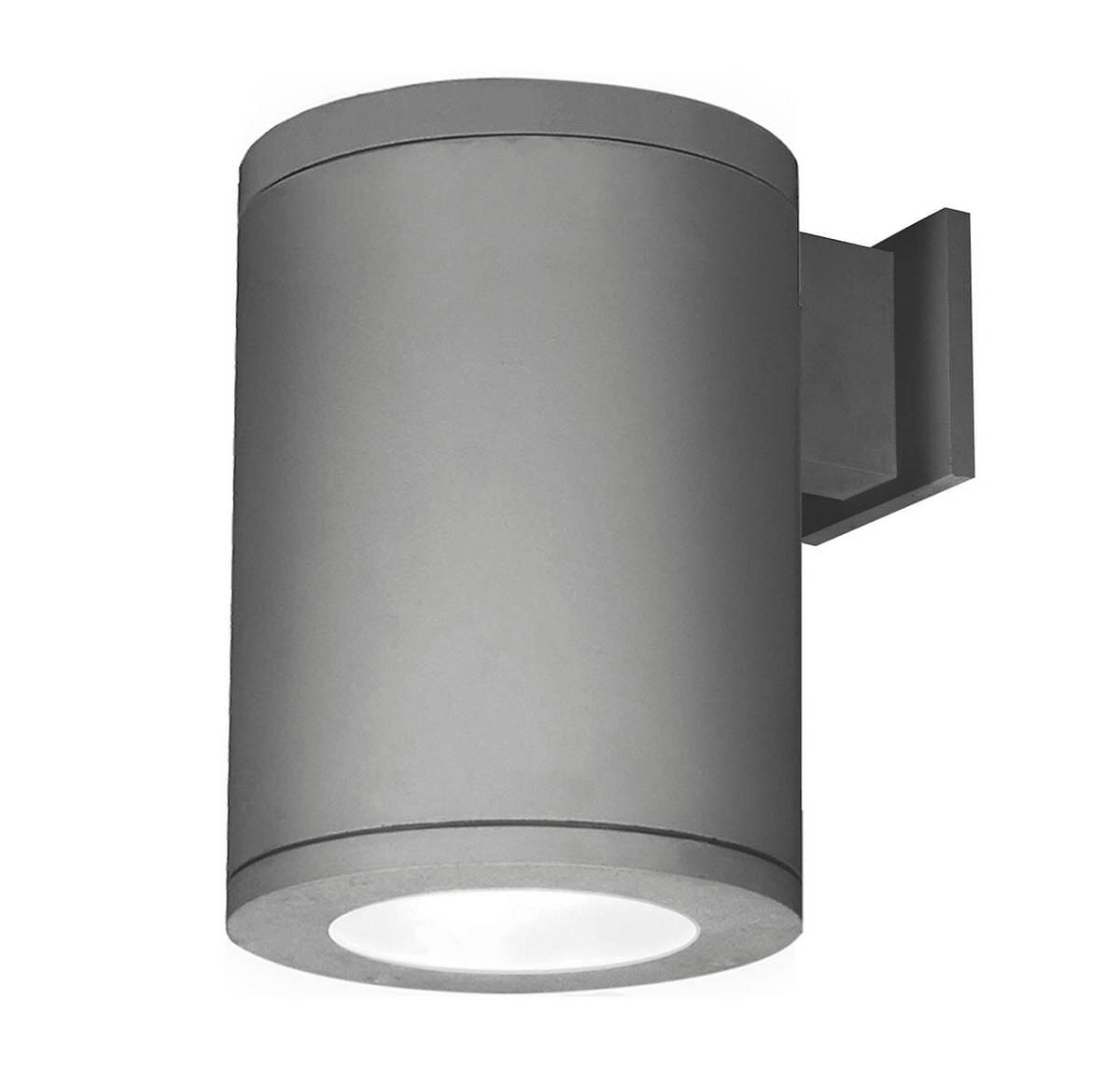 WAC Lighting Tube 8" LED Wall Light Toward Wall Beam 2700K in Graphite