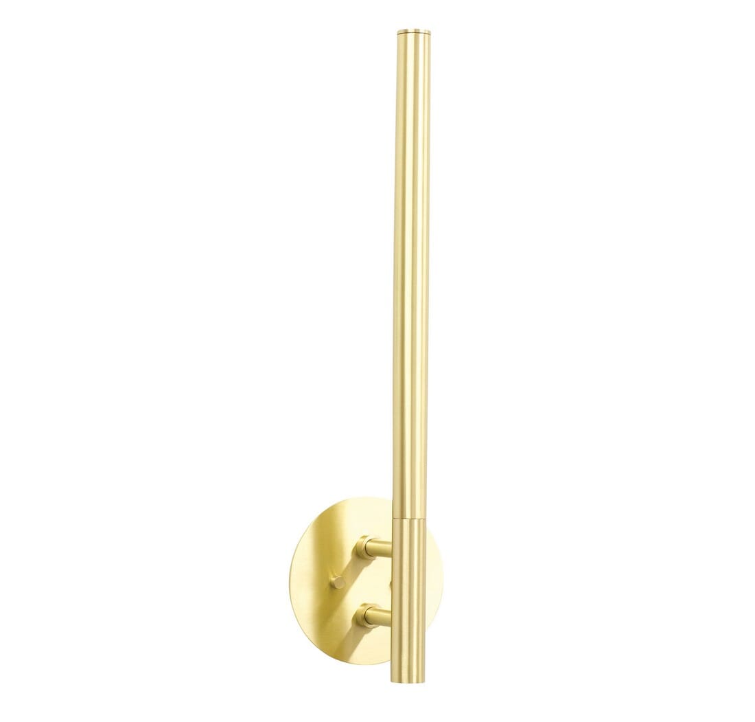 House of Troy Slim-Line 19" LED Wall Lamp in Satin Brass