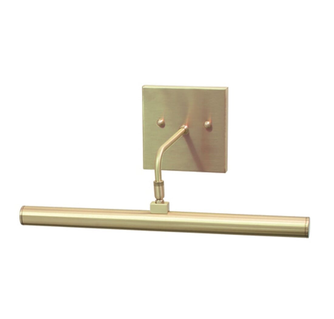 House of Troy Slim-Line 14" LED Picture Light in Satin Brass