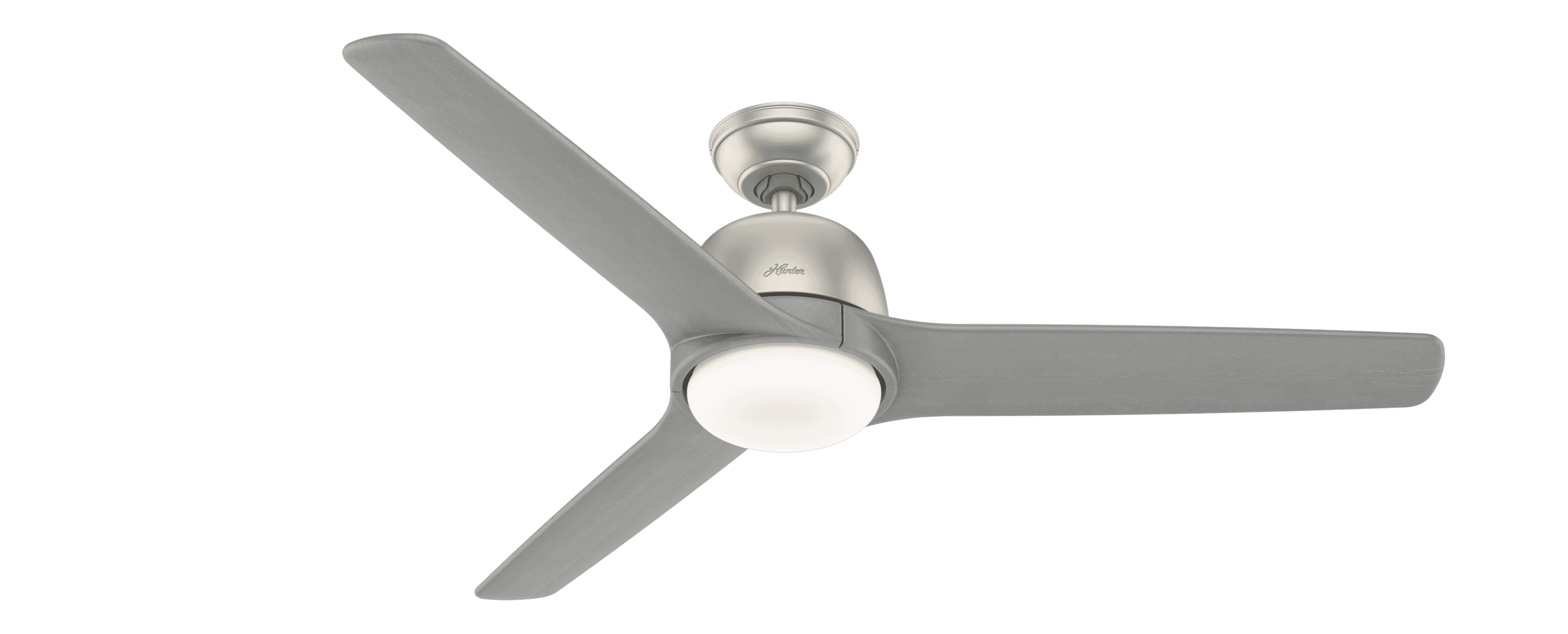 Hunter Norden 54" Indoor Ceiling Fan in Matte Nickel